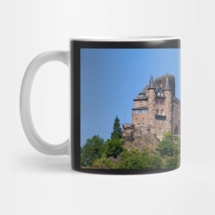 Katz Castle, St. Goarshausen, Rhineland-Palatinate, Rhine, Middle Rhine, Castle Mug